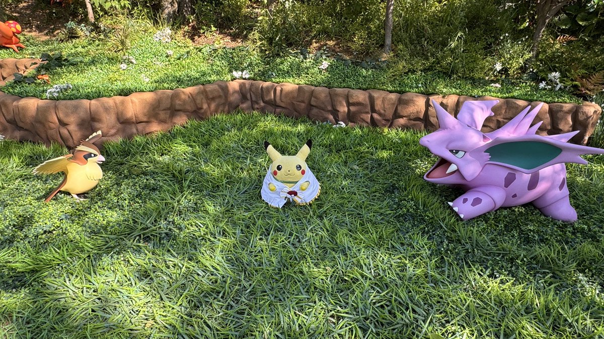 やめて！ちゃんぴぃのために喧嘩しないで！！ #ポケパークカントー