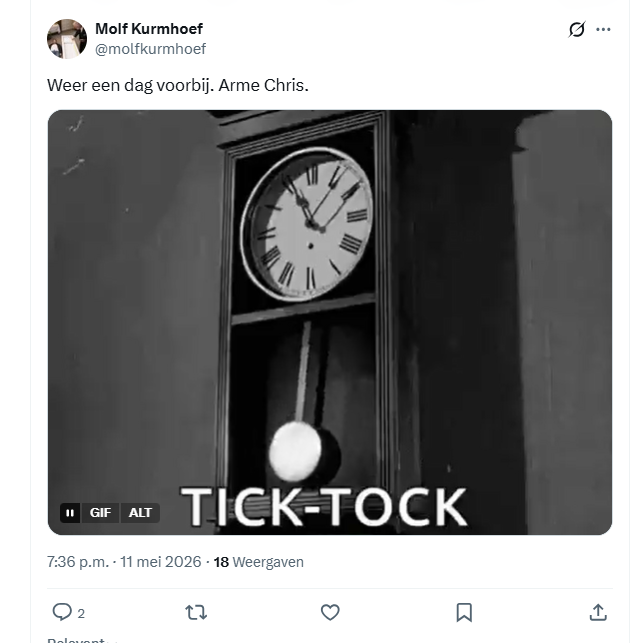 Chris Klomp tweet media