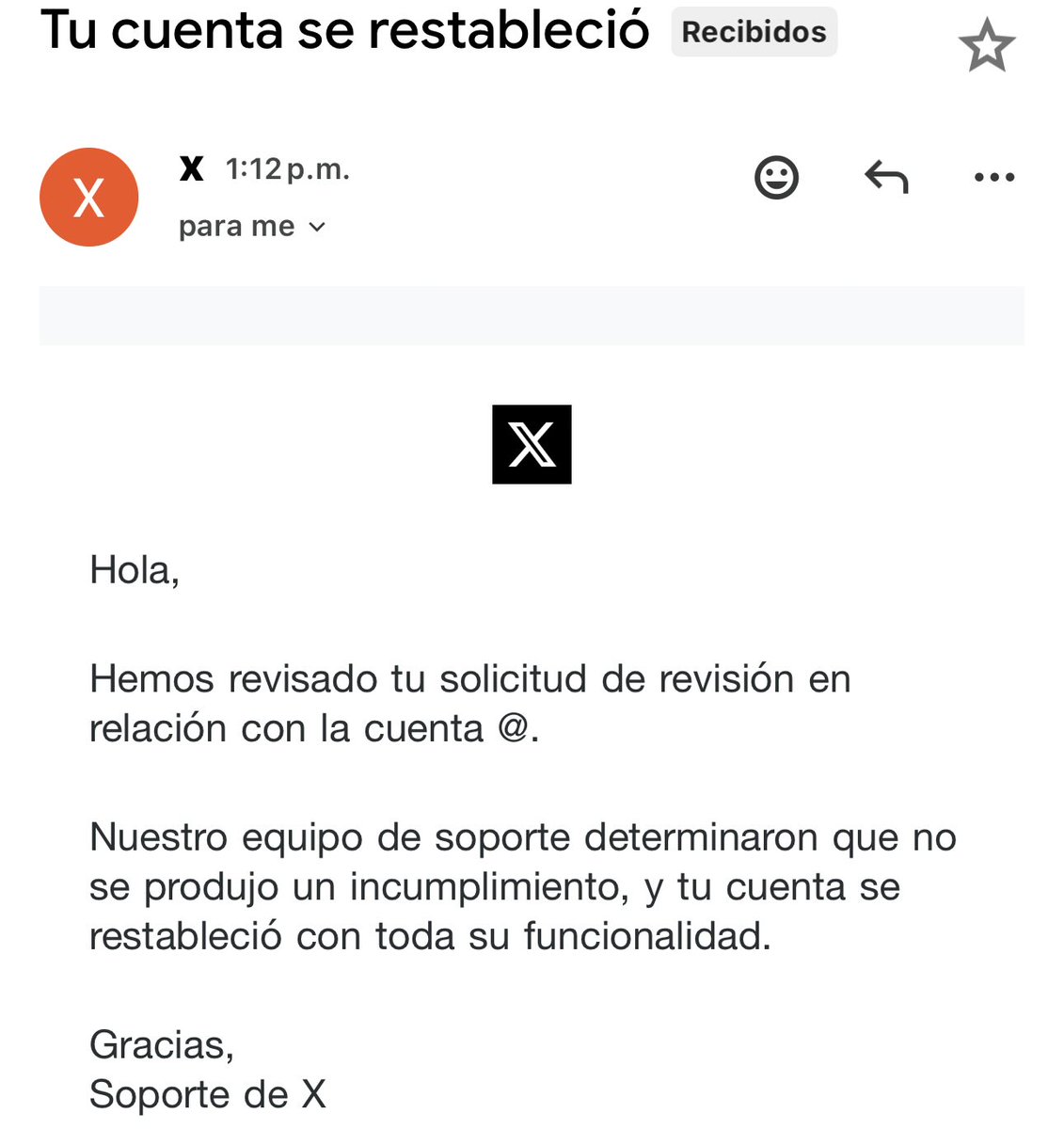 Volvimos 😈🥳

Después de un requerimiento directo a X nos respondieron a favor, esperamos seguir adelante con nuestra cuenta 🥳🔥