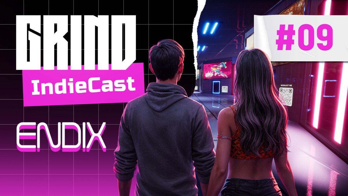 RevistaGRIND's tweet photo. 🎙️ In Episode #09 of GRIND IndieCast, we talk with Nikos Perifanis and Daniel Thorsen about Endix — one of the most interesting gaming conventions we’ve attended.

A fully digital event returning on May 23–24, Endix brings creators, publishers, and players together directly through Steam and Epic Games.

Listen to the latest episode of GRIND IndieCast: https://t.co/AOCZRygFcH