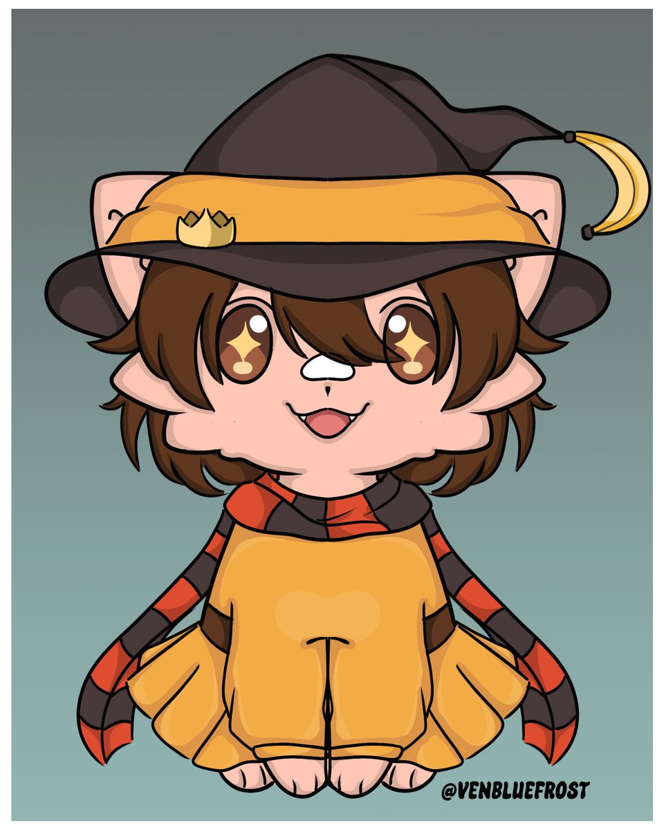 VenBlueFrost's tweet photo. Art Commissions &amp; $10 doodles! I did recently! #illustration #vtuber https://t.co/EyjawQ36s7