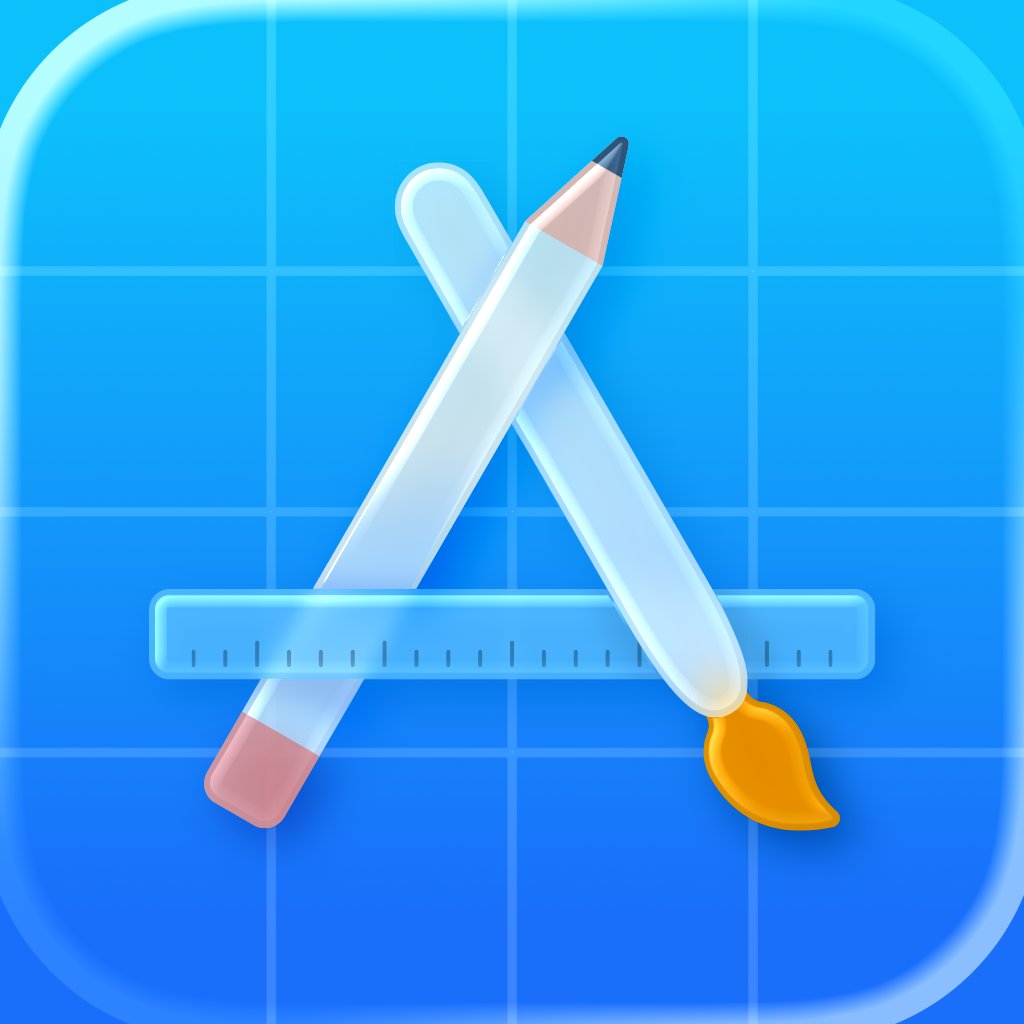 Here is the new Apple Developer app icon