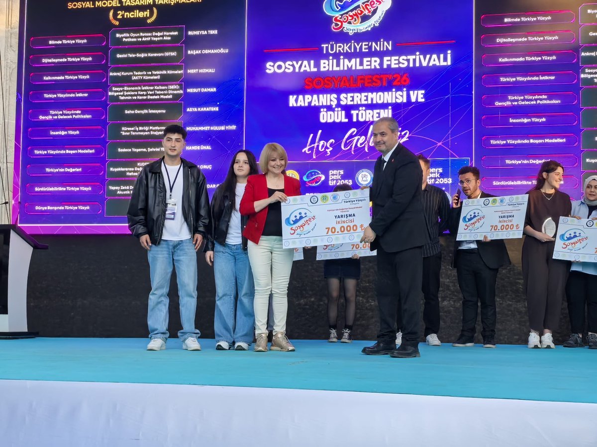 pirazizmem's tweet photo. Türkiye SOSYALFEST 2026'da Piraziz Mesleki ve Teknik Anadolu Lisesi Türkiye https://t.co/Fe4IRKzIUlği Elde Etti https://t.co/FVem9XdXP0