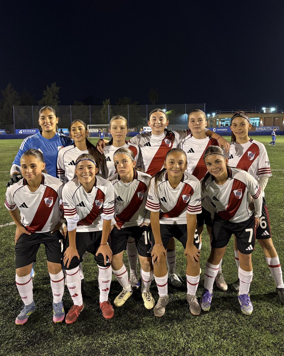 RiverPlateFem's tweet photo. ⚽ Las Categorías Formativas disputaron la quinta fecha del torneo 🆚 Vélez:

✅ Sub-14: 4-1 (Durán, Romero, Sheehan, Bertti)
🟰 Sub-16: 0-0
🟰 Sub-14: 0-0 https://t.co/xTCVMjpCqu