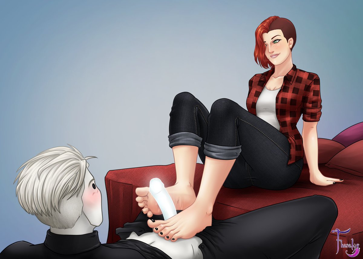 MarshiCaptain's tweet photo. Art: @Fharalys 
Characters: @WickedVikystory @MarshiCaptain https://t.co/euGOX5gT2n