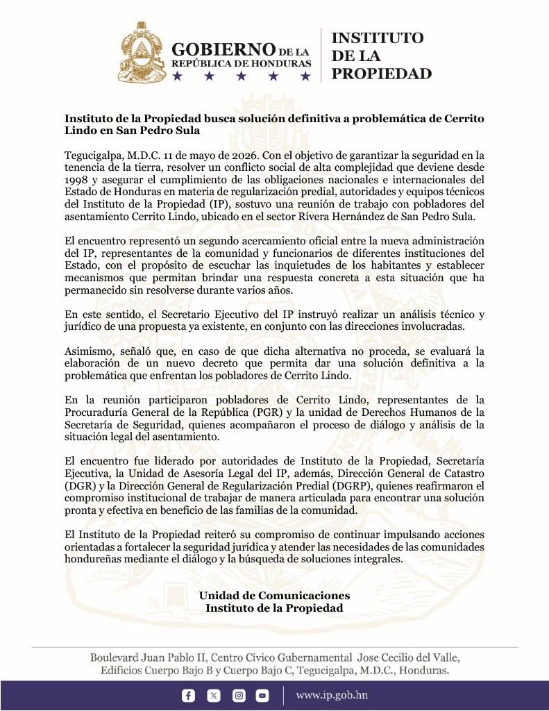 Instituto de la Propiedad tweet media