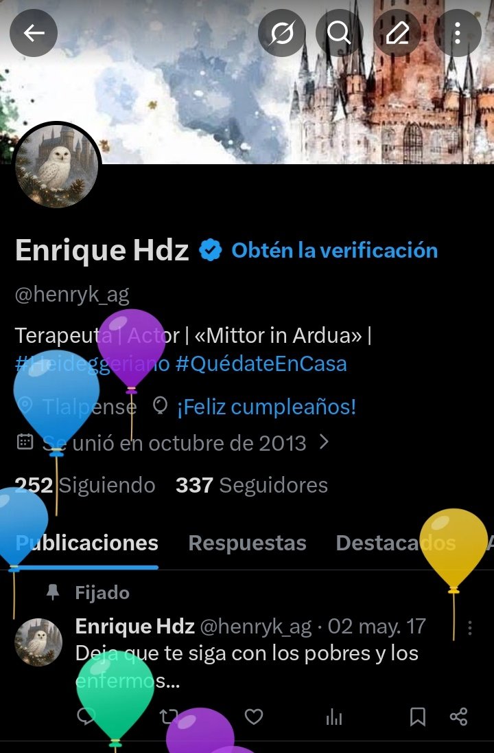 henryk_ag's tweet photo. Tradición del día #Birthday 11 mayo 🥳 https://t.co/BI0aLJD5JB