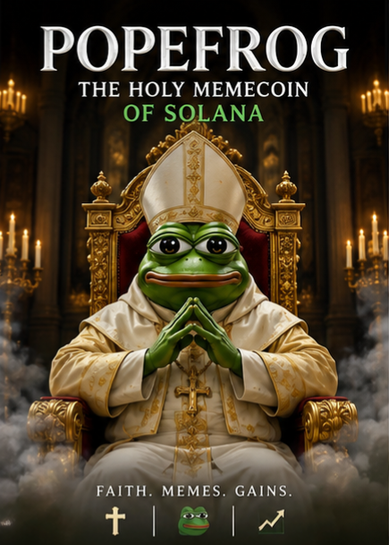$POPEFROG tweet media