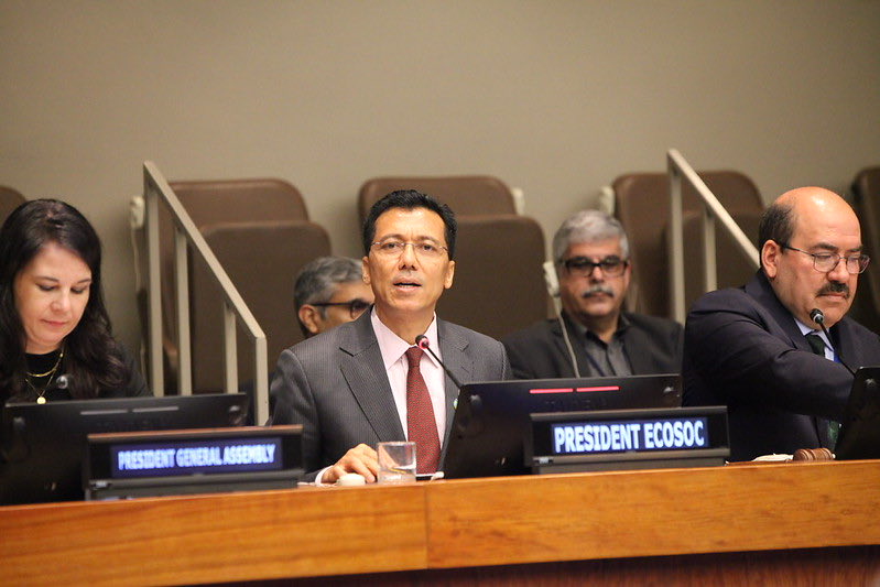 UN ECOSOC President tweet media