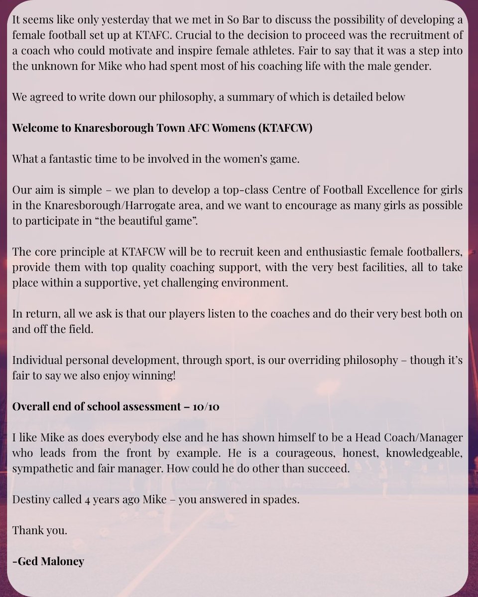 Knaresborough Town Women tweet media