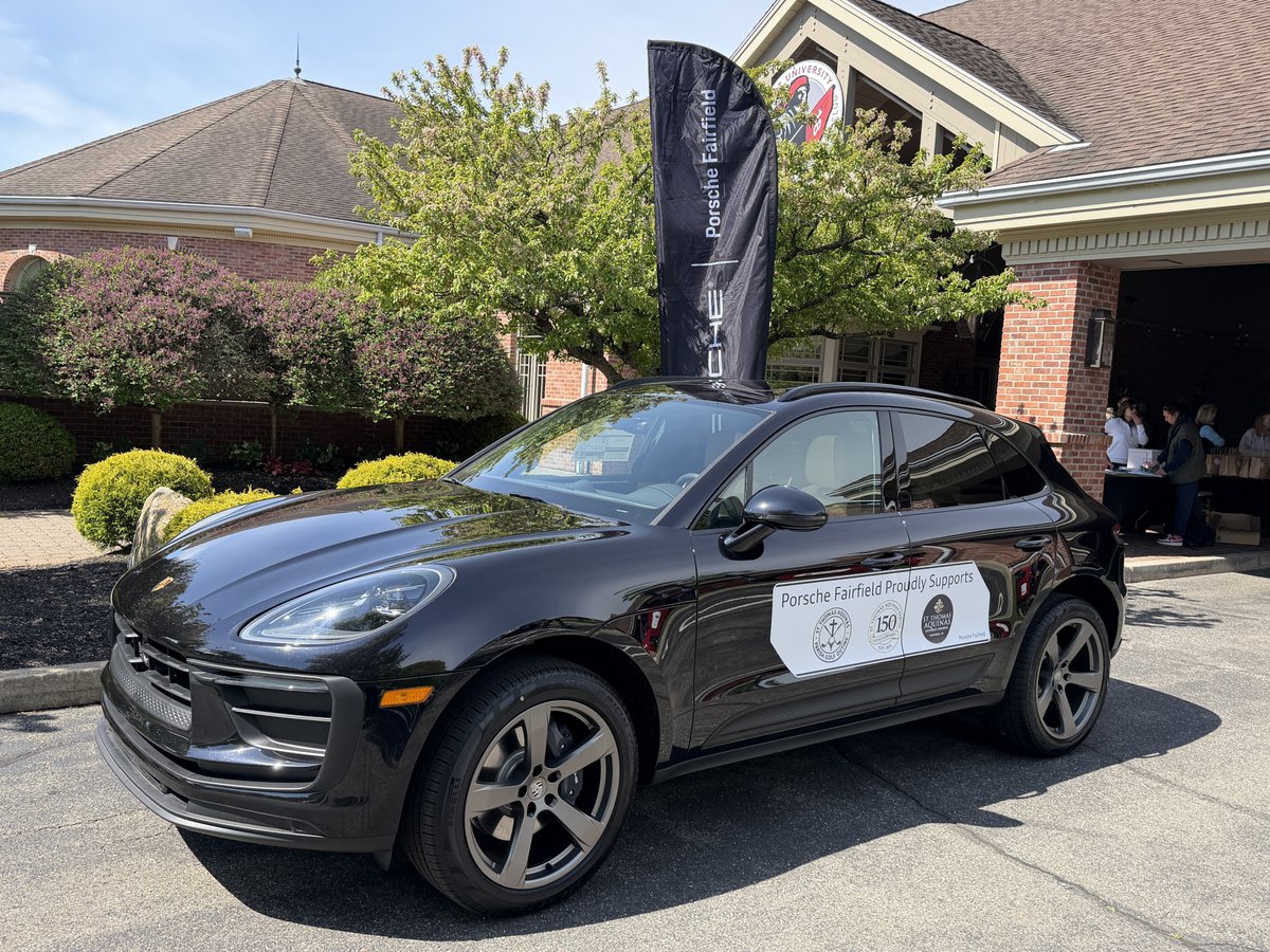 PorscheFF's tweet photo. Porsche Fairfield was honored to sponsor Monday’s golf outing benefiting St. Thomas Aquinas Catholic School, Fairfield, CT. Thank you to everyone who helped make it such a great day supporting the local community. #Porsche #PorscheFairfield https://t.co/wzYdlufyXk