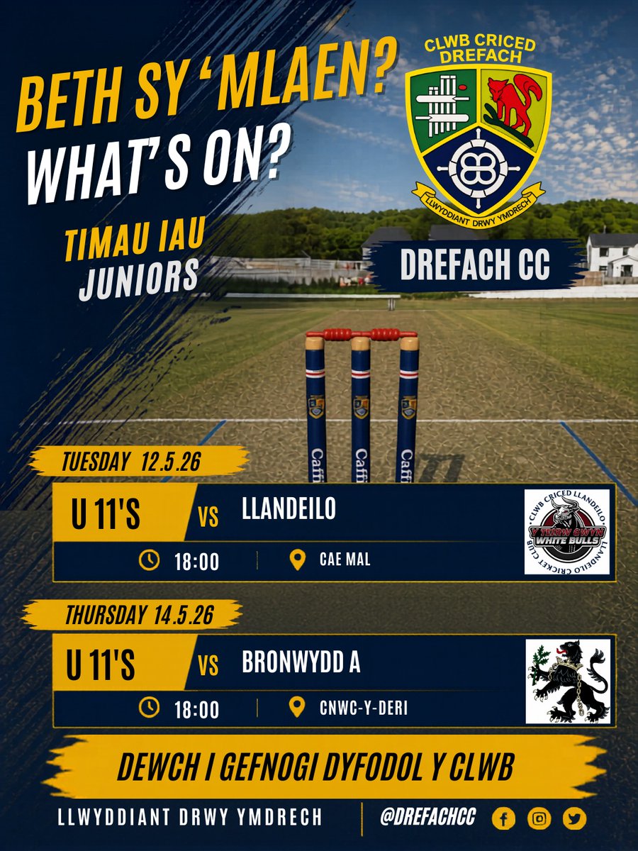 Drefach Cricket Club tweet media