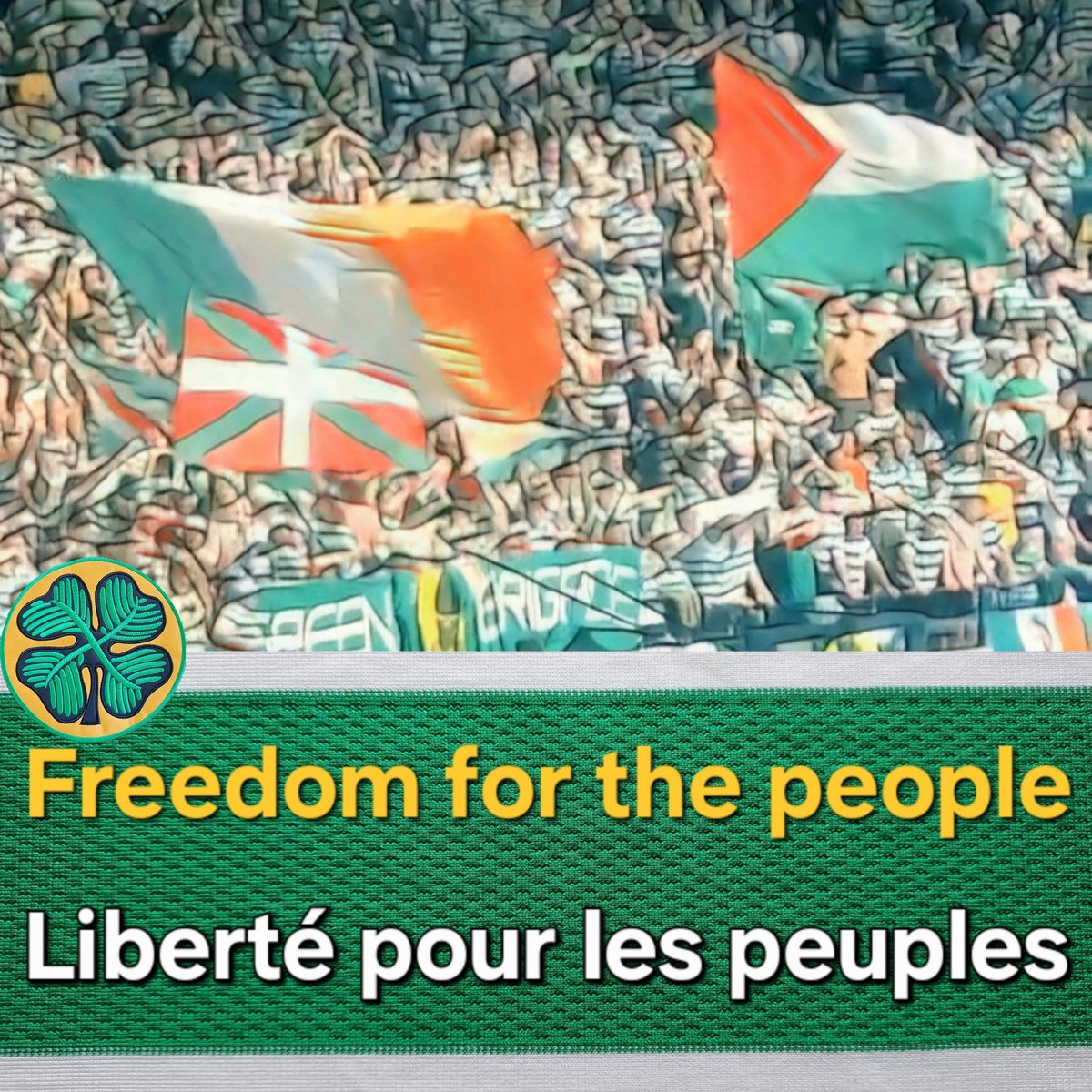 CSC_Francophone's tweet photo. @ultras_antifaa Free The Small Nations
#Ireland #Palestine #Eire #Catalunya #Corsica #Sardigna #Basque #EuskalHerria #Mannin #Alba #Breizh #Cymru #Kernow #Galicia #Galiza #Bretagne #Celtic #CelticFC https://t.co/j8kN6kxZf3