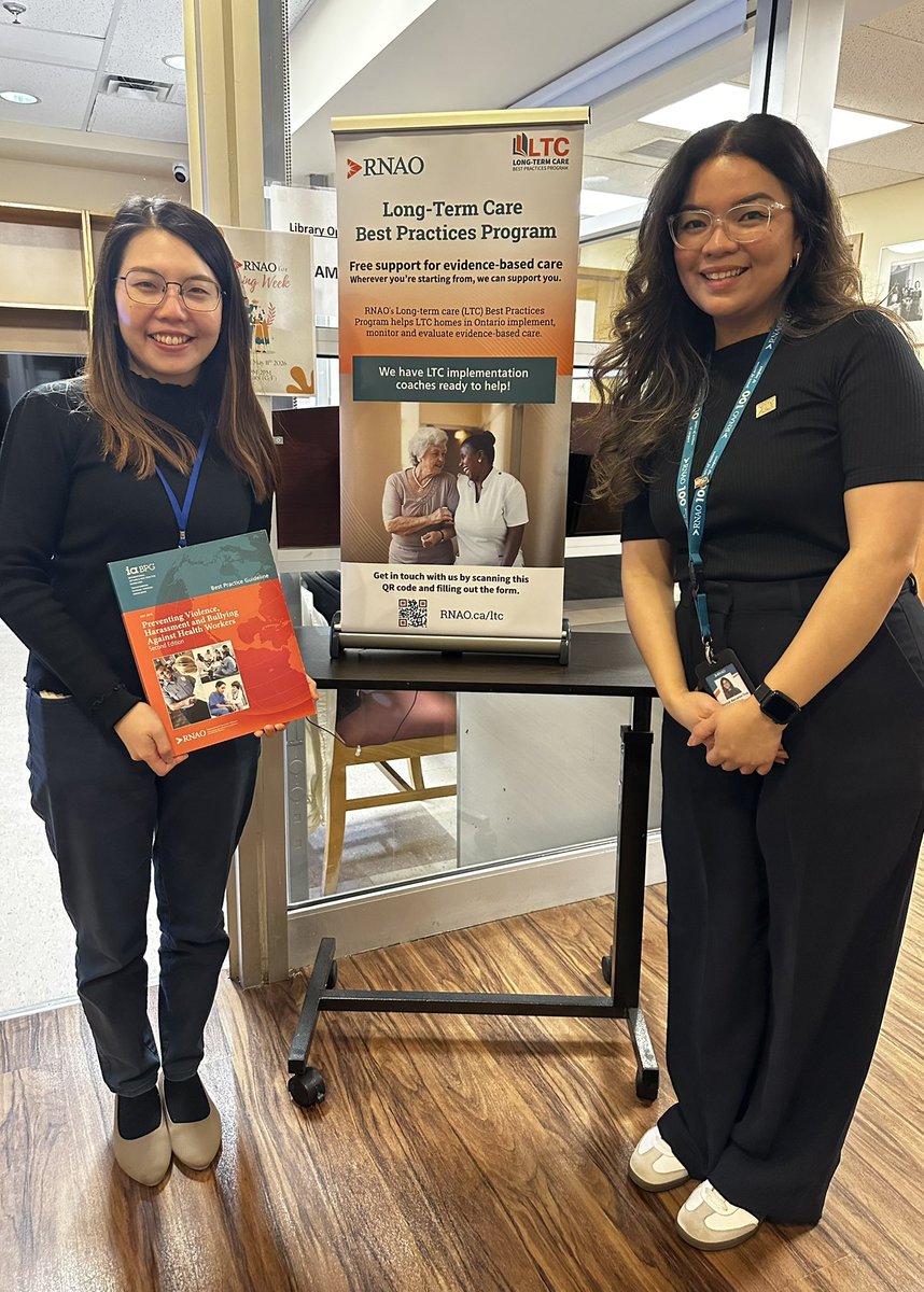 HannahBCr's tweet photo. Day 1 of #Nursingweek2026 celebration started strong at @monsheong #LTC. 💕 Incredible group of Nurses who came to learn more about #bestpractice guidelines and the support/resources @RNAO can provide.
@Julia__Fine
@DorisGrinspun https://t.co/Tg1LqStwKJ