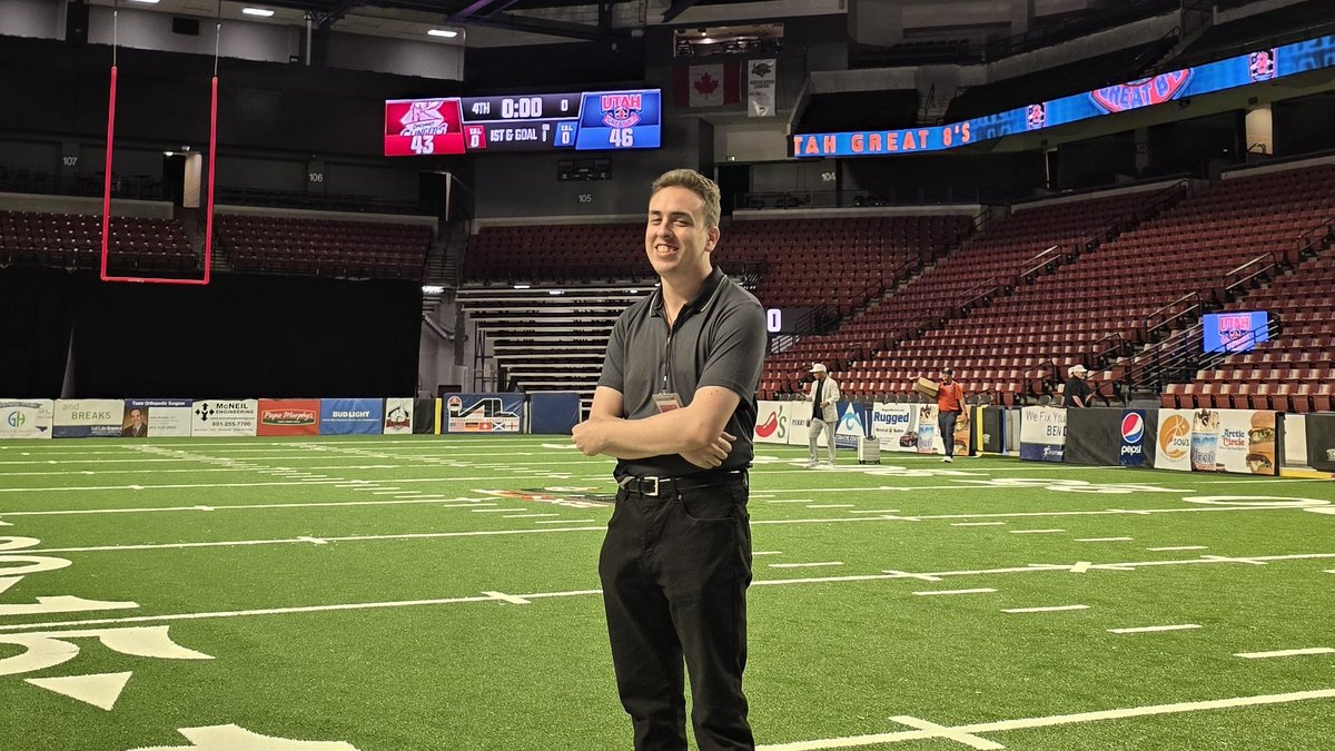 BouchyVision's tweet photo. Long overdue, but excited to reveal that I am the U.S. Director of Game Presentation at the @intlarenaleague! After years working behind the scenes, finally getting to Game Direct especially with Arena Football has been surreal. The #BouchyVerse is only getting bigger! 👀 https://t.co/2yagoqN6Nh