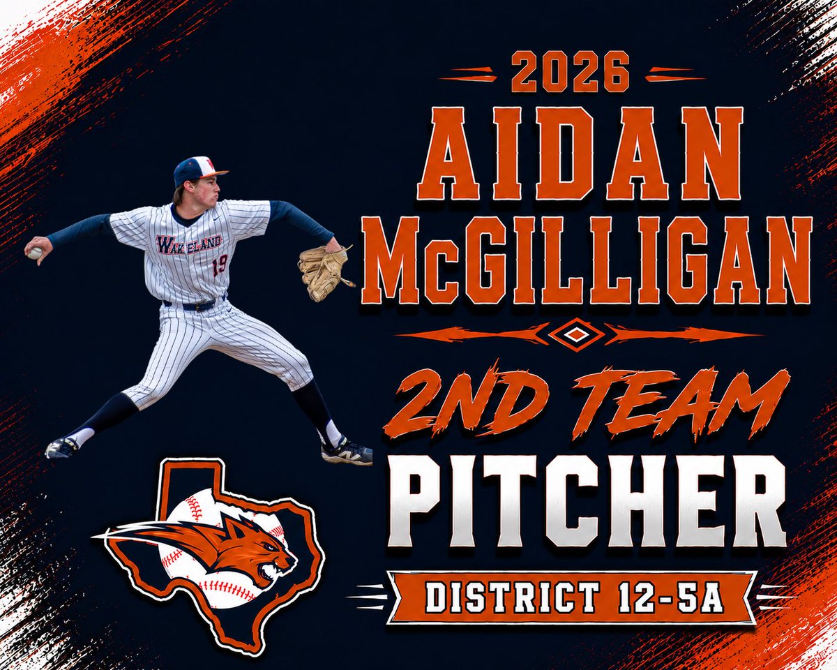 WakelandBaseba1's tweet photo. Congrats to our 12-5A All District pitcher selections. @MaxVetkoetter18 @willvetkoetter @AidanMcGilligan @C_Dunham24 https://t.co/9uw4B5rntY