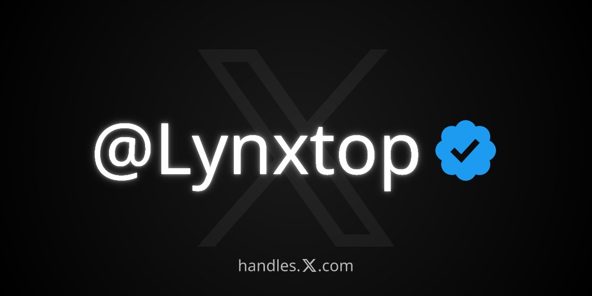 Lynxtop tweet media