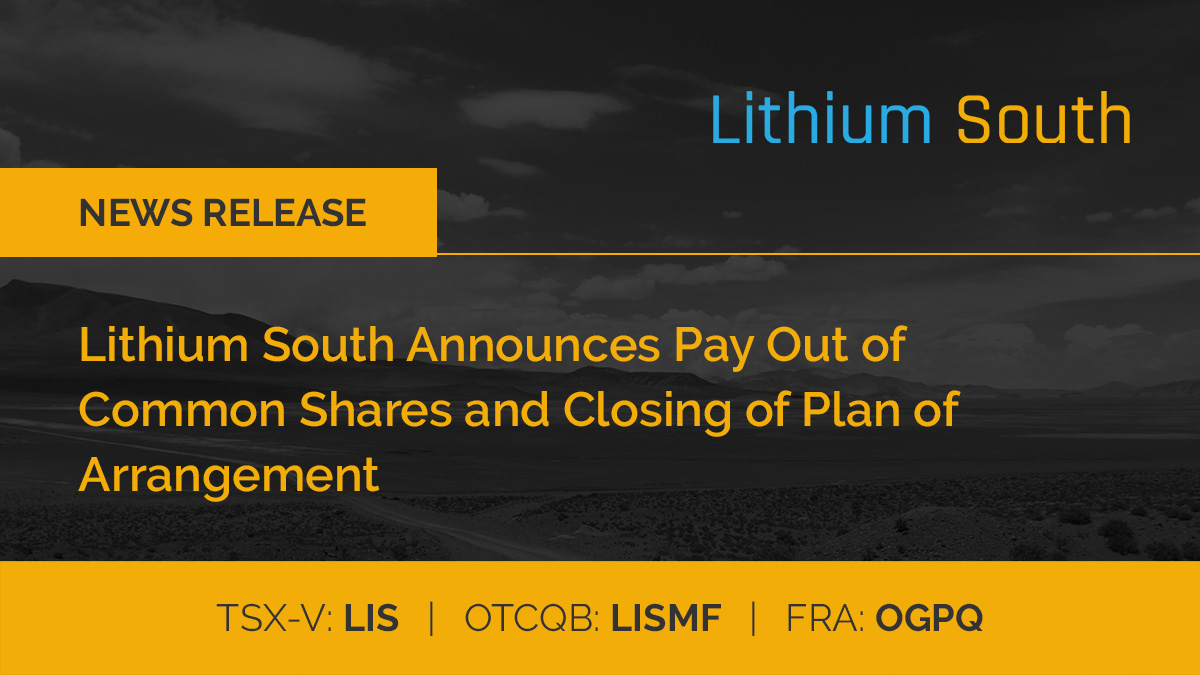 Lithium South Development Corporation tweet media