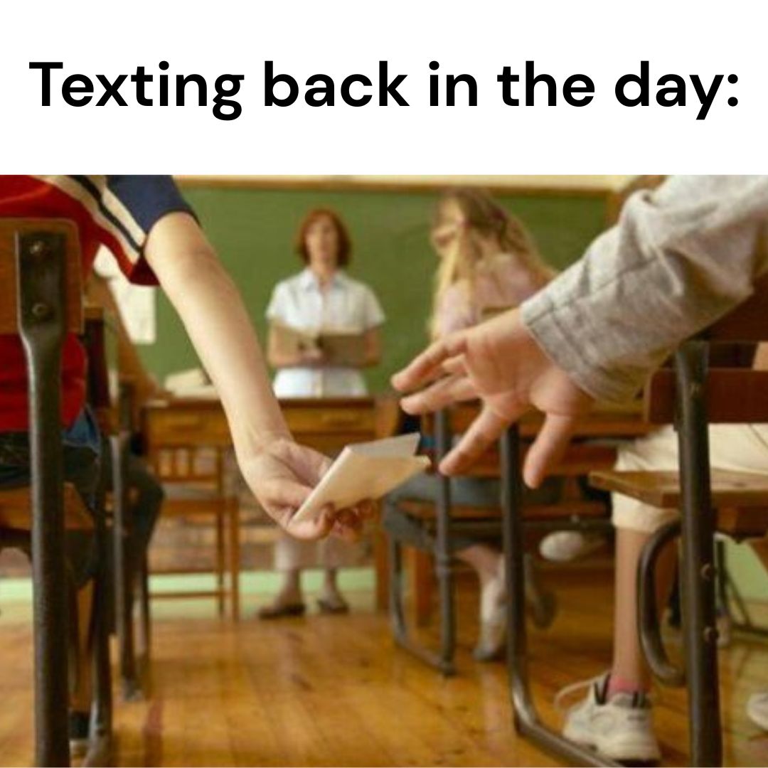 DKOldies's tweet photo. All fun and games until the teacher catches you and reads the note out loud😭
.
.
#passingnotes #school #nostalgia #90skid #the90s #memories #texting #dkoldies https://t.co/w4QZwCDF7P