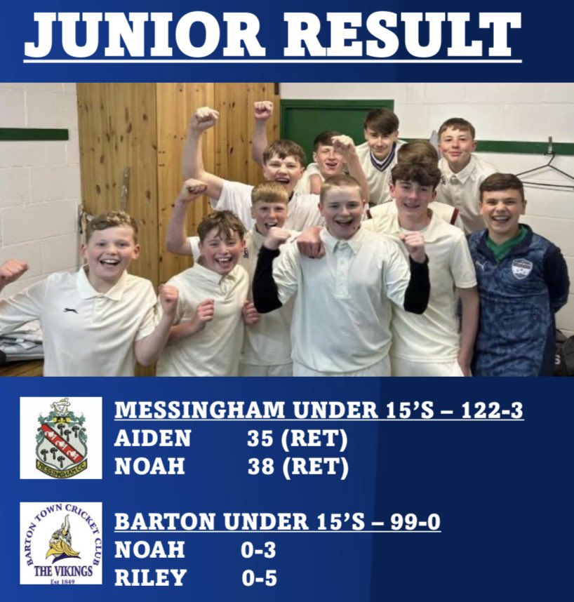 Messingham CC tweet media