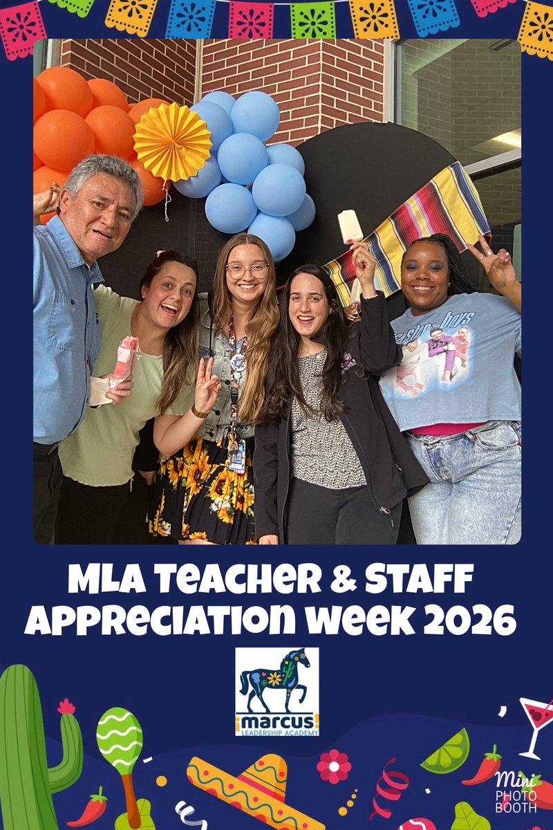 MLA_Mustangs's tweet photo. Our Marcus Mustang teachers were so grateful to kick off Teacher Appreciation Week with a delicious taquiza hosted by @RafaelAnchia  @MarcVeasey Nathan Johnson. Thank you for supporting and celebrating our amazing educators! https://t.co/s35Wo1mu0q