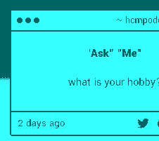 Hodgepodge "HCM-1000" tweet media