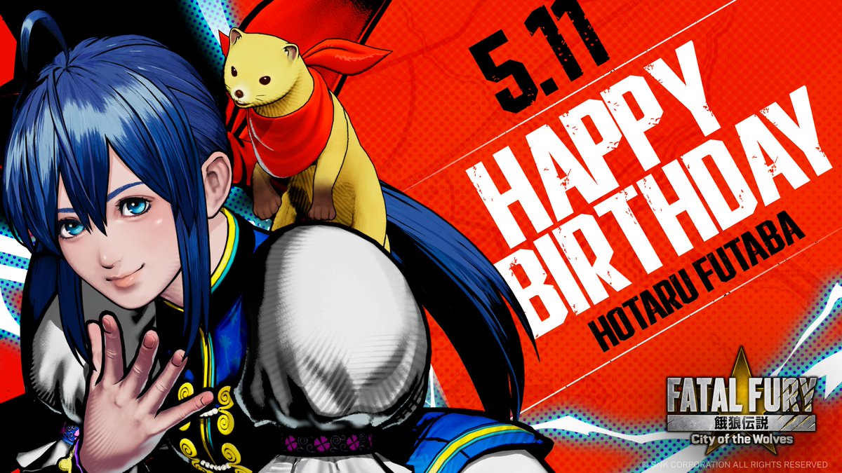RaymiDojo's tweet photo. Hoy es e l cumpleaños de nuestra quería HOTARU recuerden que esta disponible en fatal fury city of the wolves
#FatalFury #Birthday #cotw https://t.co/XPoILq2NaD