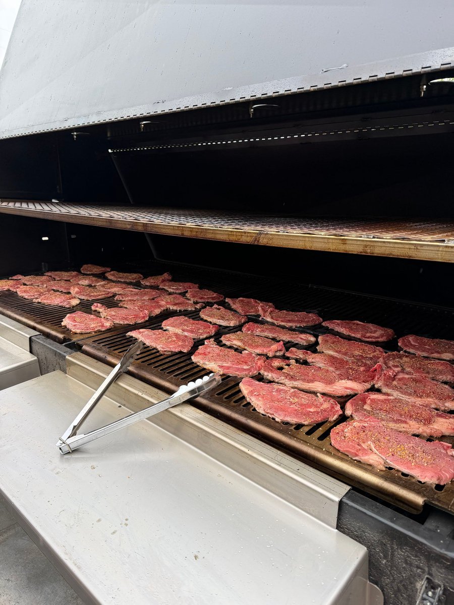 footecattle's tweet photo. The Foote Family of Companies kicked off our #BEEF Month school lunch tour at St. Joseph Catholic School in Oakley last Tuesday, May 5th! We always enjoy the opportunity to spend time in our communities, serve local students, and share a great meal together. https://t.co/GR7ZA2mgj7