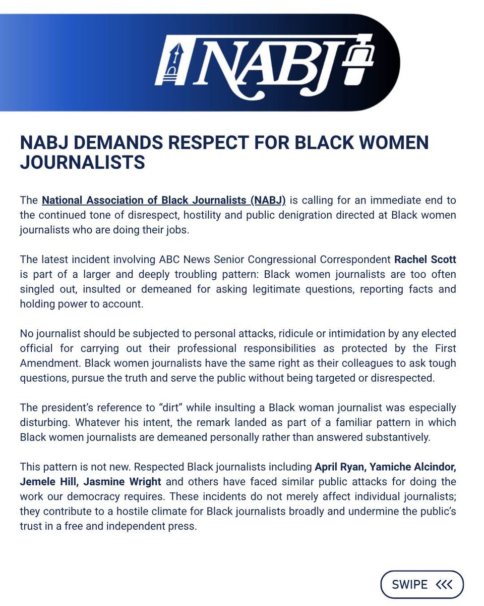 #NABJ Headquarters ✊🏾🖊️🎙️💻 📷 🎥 📝 🔈 tweet media