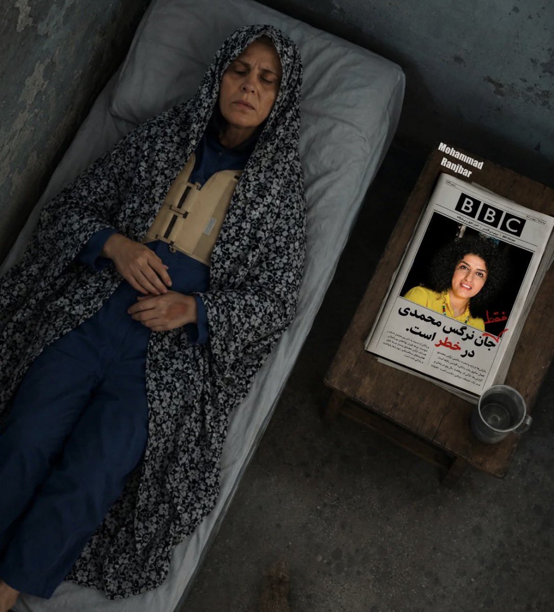Während viele Medien zu Recht über den Gesundheitszustand von Narges Mohammadi berichten, die sich derzeit im Krankenhaus befindet, wird über #FatemehSepehri kaum oder gar nicht gesprochen.

Dabei befindet sich auch sie in kritischem Gesundheitszustand. Eine Frau, die sich mutig