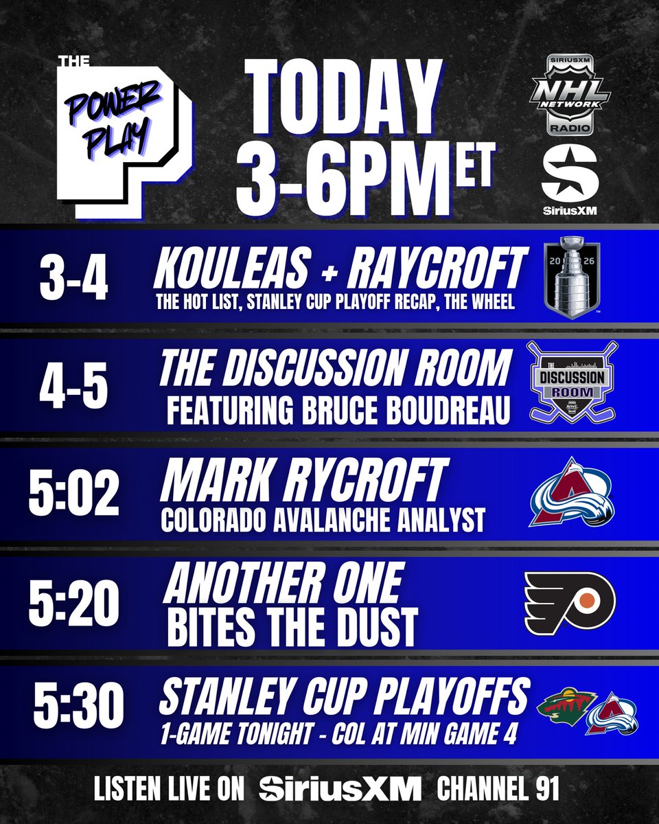 SiriusXM NHL Network Radio tweet media