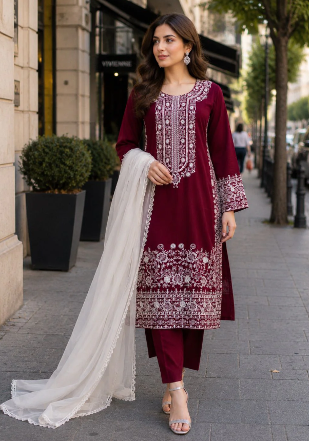 MahhamC's tweet photo. Upgrade your ethnic wardrobe with this elegant Embroidered Linen Ready-to-Wear Suit with Chiffon Dupatta ✨

🛍 Shop Now: 
https://t.co/Y8B0bDaC1j

#MahhamCollection #PakistaniFashion #ReadyToWear #PakistaniSuitsUK #AsianFashion #EthnicWear https://t.co/uZqZ9GCsel