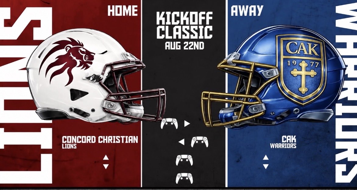Concord Christian School Football tweet media