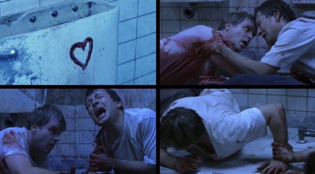 horrorsthetics's tweet photo. Saw (2004) is a love story 🤎 https://t.co/AQGkzDuG1c