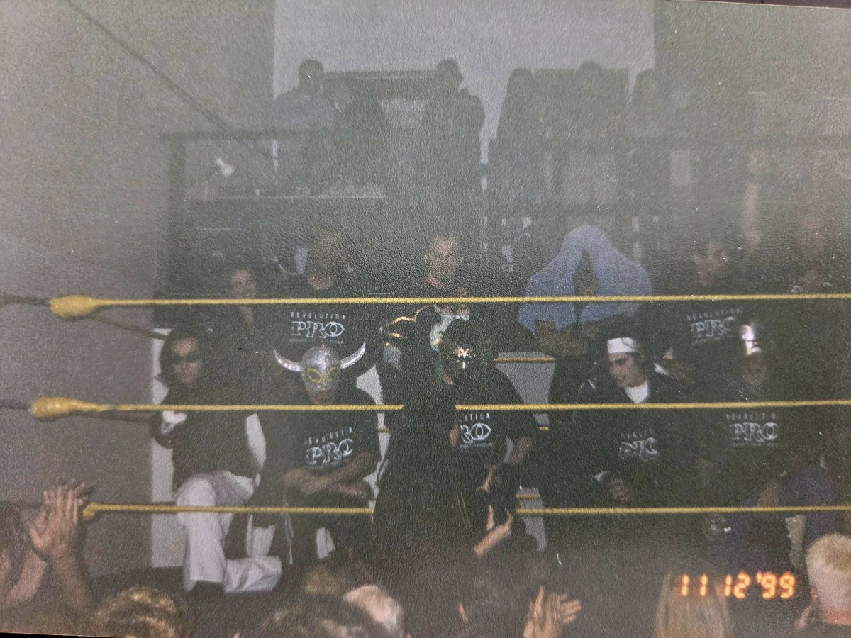 RonRiv3's tweet photo. This is an actual ticket from the Revolution Pro Rudos Dojo Grand Opening November 12, 1999 in Anahiem, CA. This ticket and 2 photos come from the family of Rising Son (RIP). #revolutionpro #rudosdojo #risingson #superdragon #ultrataro https://t.co/Hwz9VvO2m0