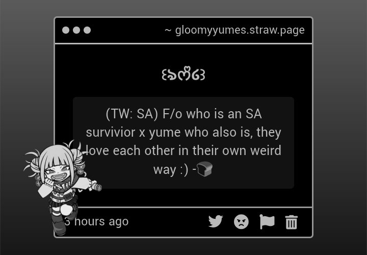 ﹙🌧️ৎ ﹒ gloomy yumes ♡ tweet media