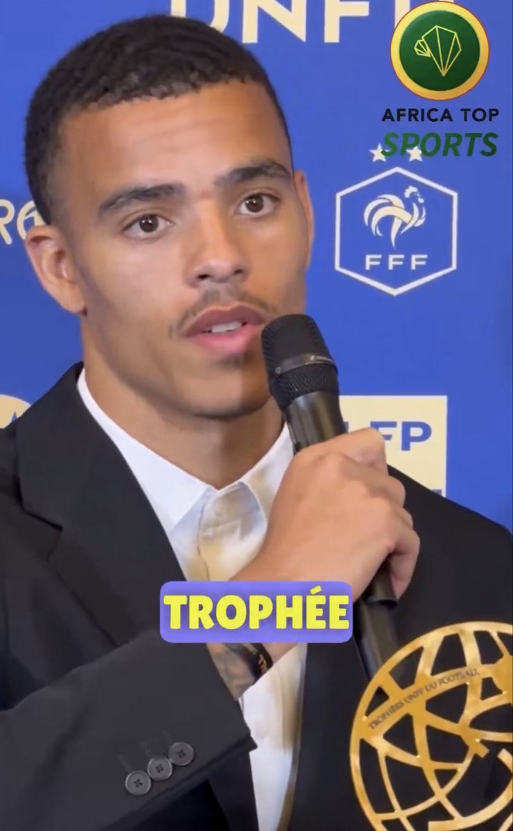 𝗠𝗮𝘀𝗼𝗻 𝗚𝗿𝗲𝗲𝗻𝘄𝗼𝗼𝗱 au micro d’Africa top sports : 

👉 “J’espère pouvoir rester à l’OM.” #TeamOM