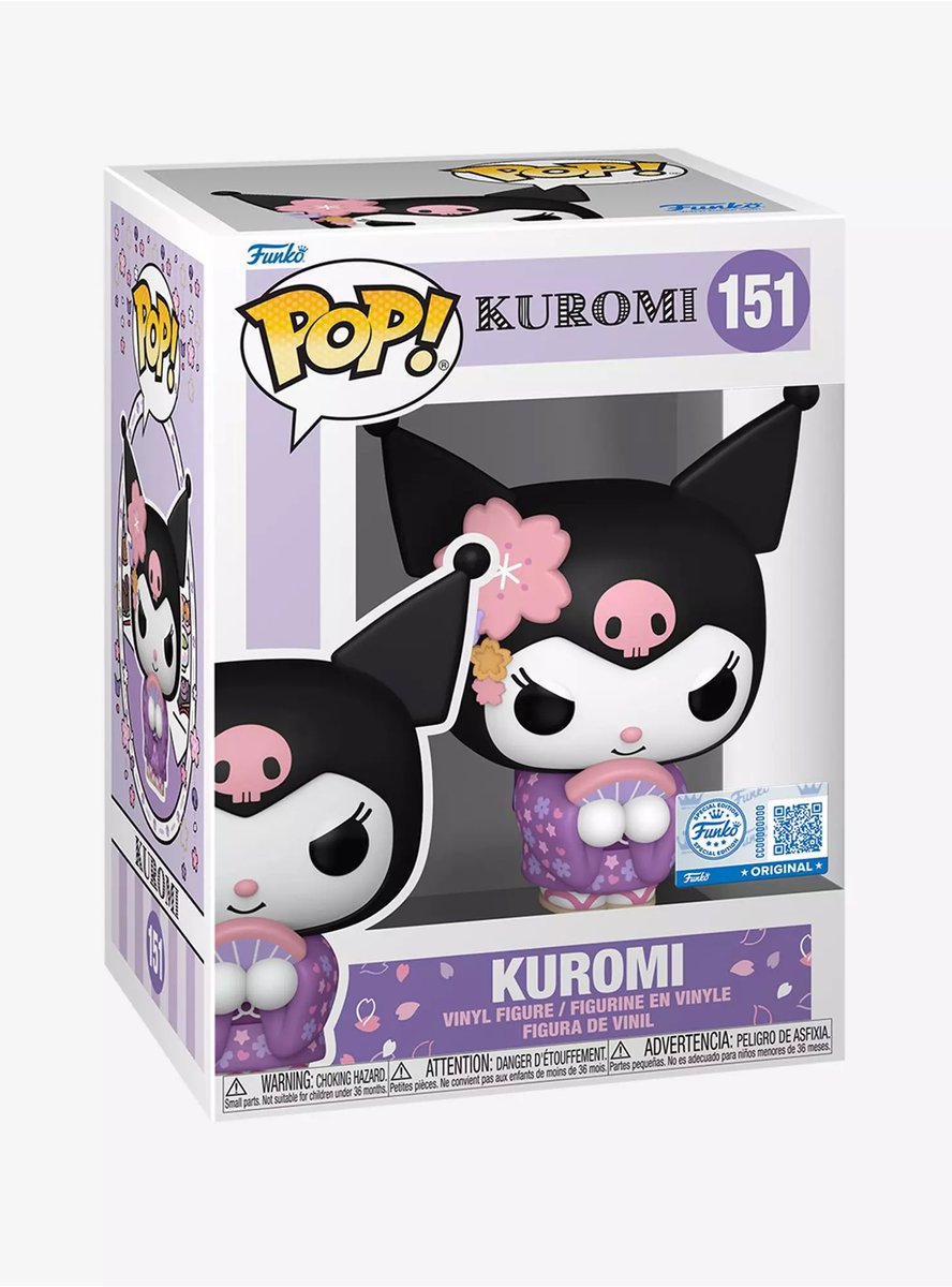 sanriodaily's tweet photo. kimono kuromi funko pop 💫 https://t.co/DJPf4M4vjs