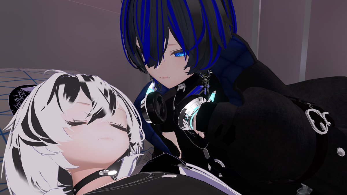 追加検討中 海月さん専用 昨日のあまあまマッチングでの1枚♂ #VRChat