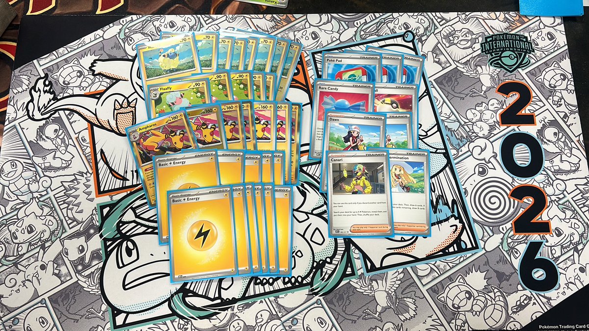 Quilliami_'s tweet photo. Went undated with my goat! No one can stop the Ampharos https://t.co/sZ78p0fVSO
