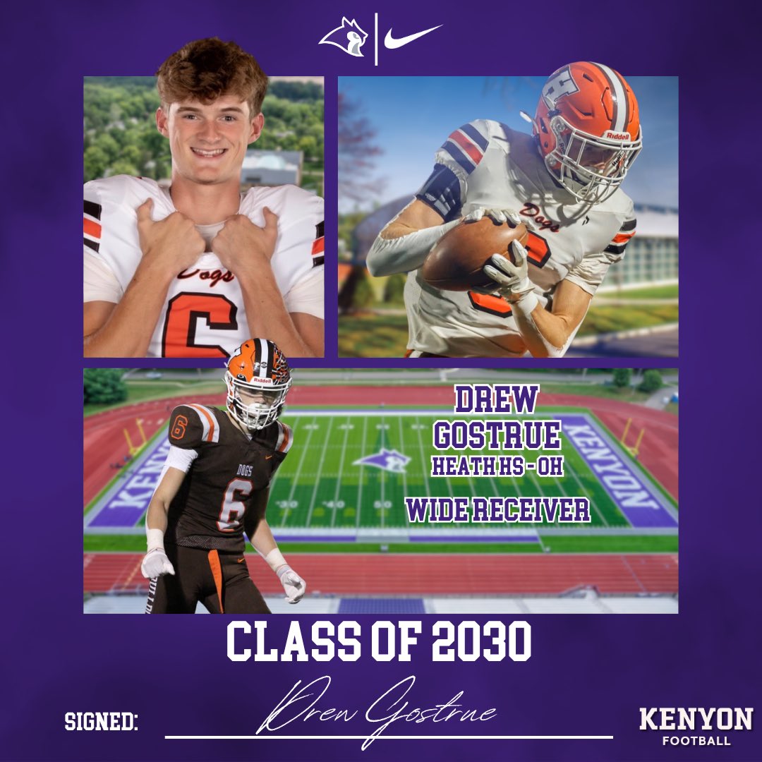 Kenyon Football tweet media