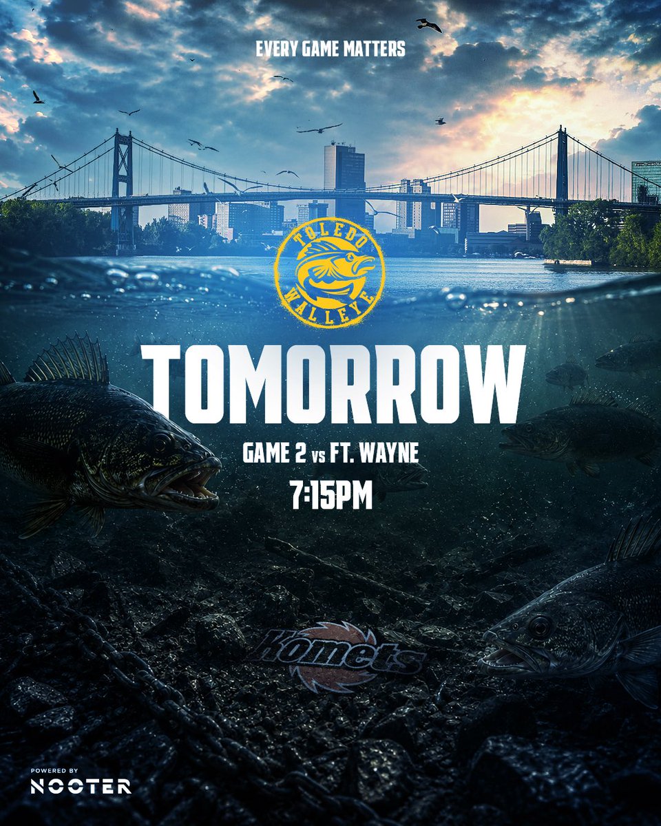 Toledo Walleye tweet media
