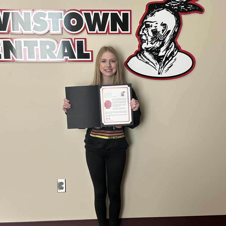 BravesBCHS's tweet photo. Congratulations to Allie Barlow as the student of the month and recognized at our Monday, May 11th school board meeting. https://t.co/2YHURMsxDd