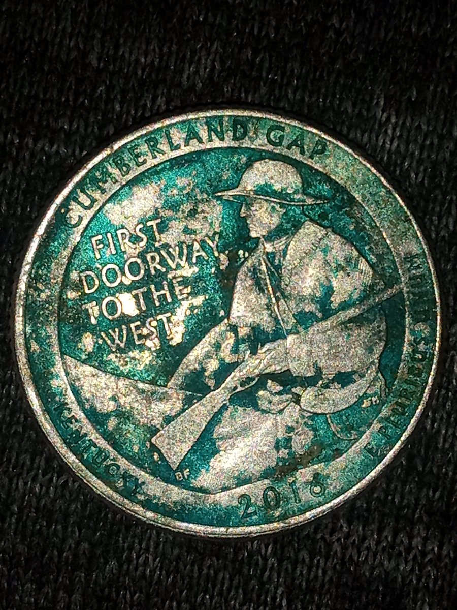 Maxstravagar's tweet photo. My green coin! https://t.co/00GmUC6wsM