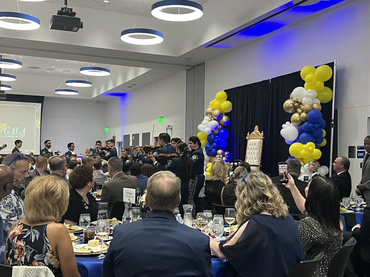 sunman168's tweet photo. Attended the CSN Gala last week. It was a night of celebration and inspiration. It is about the progress made and highlighting the transformative role CSN plays in Southern NV. Congratulations to Dr Klippenstein and the whole team. Honored to represent Governor @JosephMLombardo https://t.co/Eap9Mz5Xw6