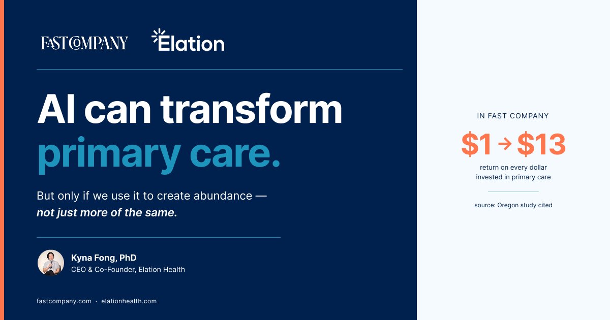 Elation Health tweet media