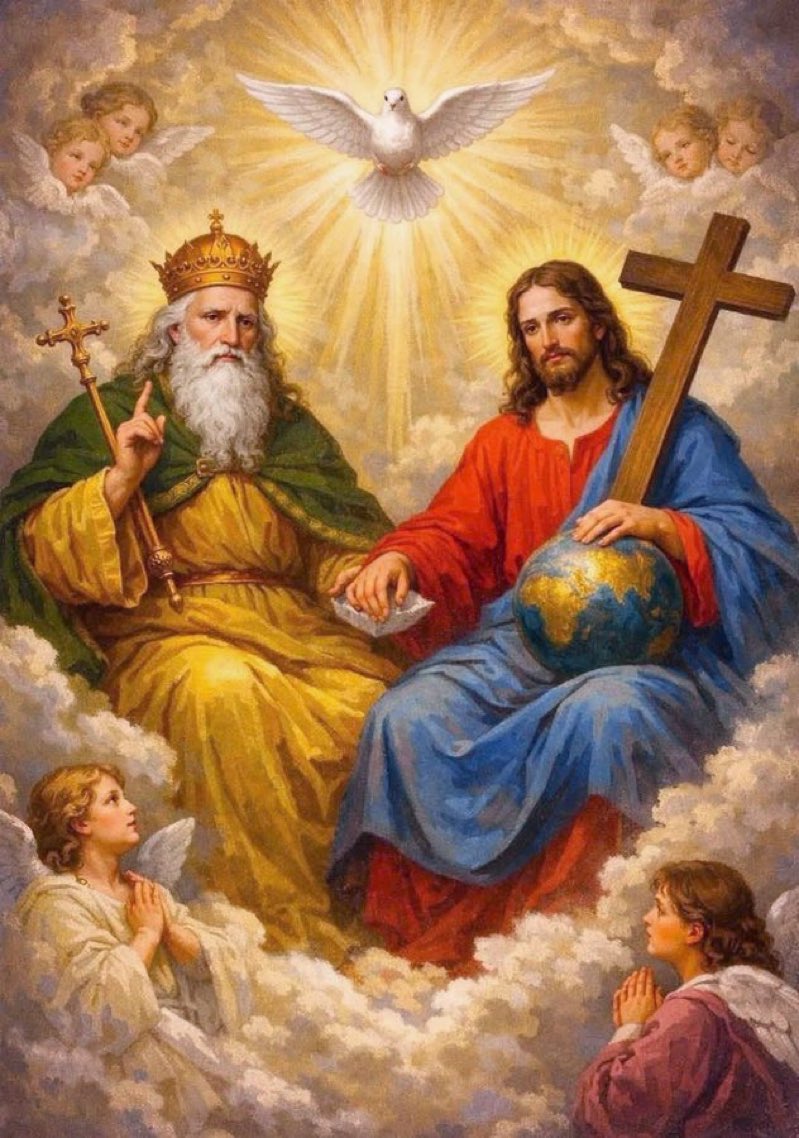 ingenieriasn's tweet photo. !!  BENDITA SANTISIMA TRINIDAD !! 
   
    PADRE   HIJO  Y  ESPIRITU  SANTO https://t.co/TpVBB9Blth