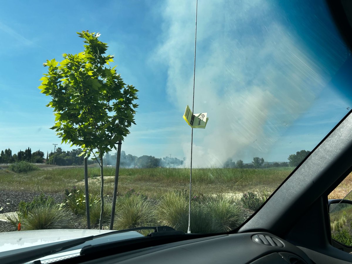 NationalWldfire's tweet photo. NEW START: #SierraFire
Placer county CA
Forward progress stopped at half an acre.
Image via west coast ground reporter @CAWildfiretrack https://t.co/OiaRP8WlHF
