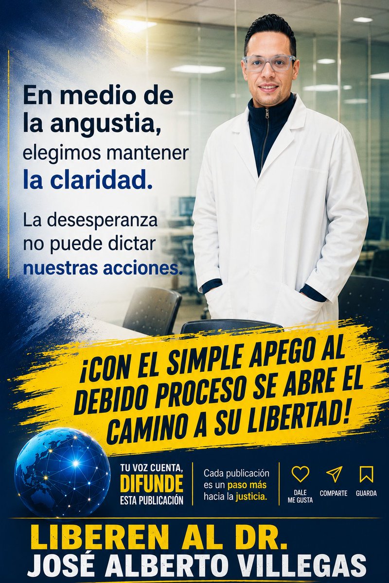Libertad para el Dr José A Villegas tweet media
