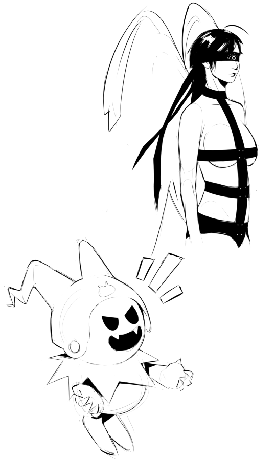 RedPalOne's tweet photo. Been playing Persona 3 reload and made some sketches https://t.co/AiVoNkiqYG